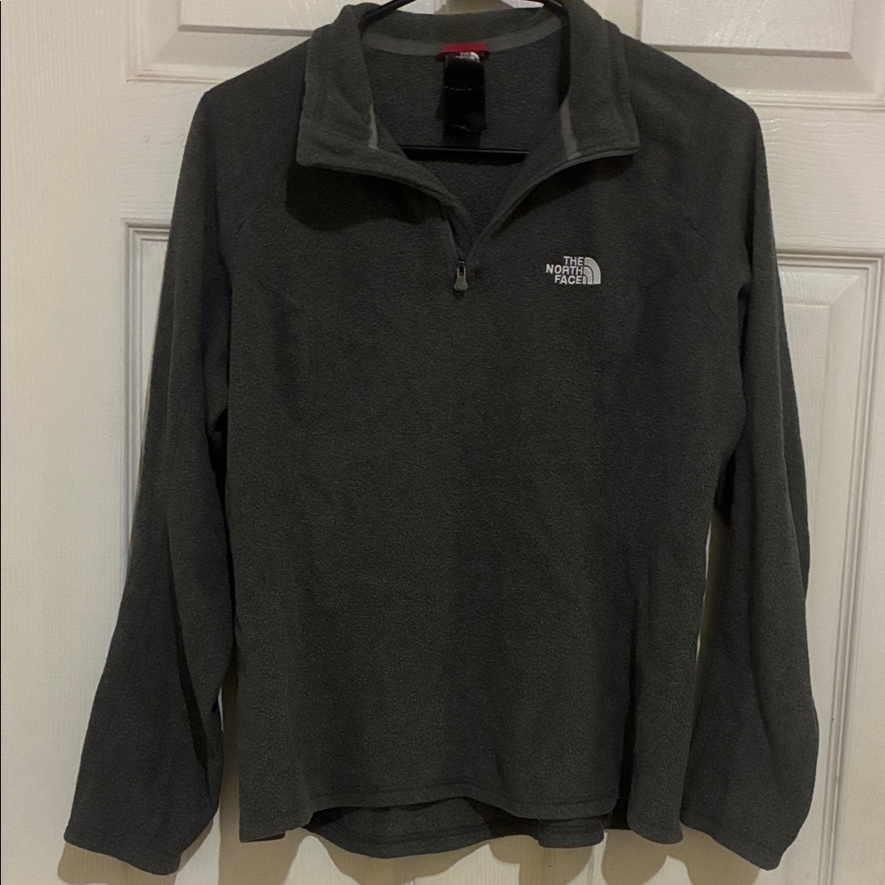 The North Face  Dark Gray Half Zip-Up Sweater